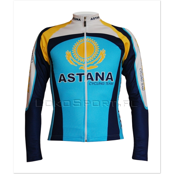 Ocieplana bluza kolarska Astana