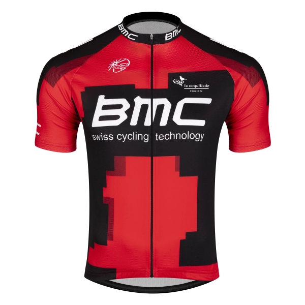 Koszulka kolarska BMC silikonowy ściągacz