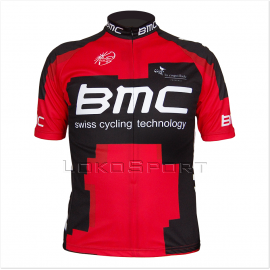 Komplet kolarski, koszulka i spodenki BMC Czarny, Super wkładka
