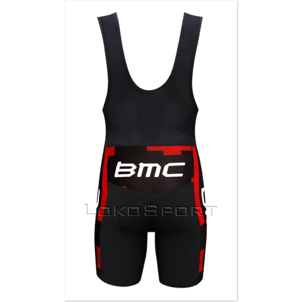 Komplet kolarski, koszulka i spodenki BMC Czarny, Super wkładka