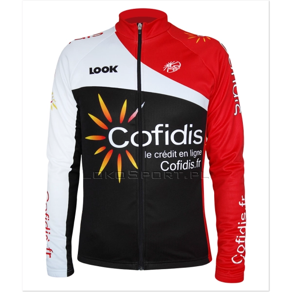 Ocieplana bluza kolarska Cofidis