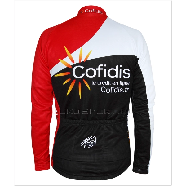 Ocieplana bluza kolarska Cofidis