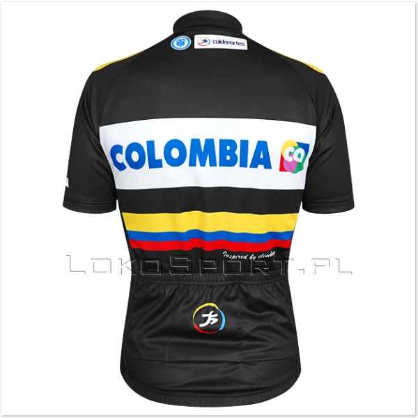 Koszulka kolarska COLOMBIA silikonowy ściągacz