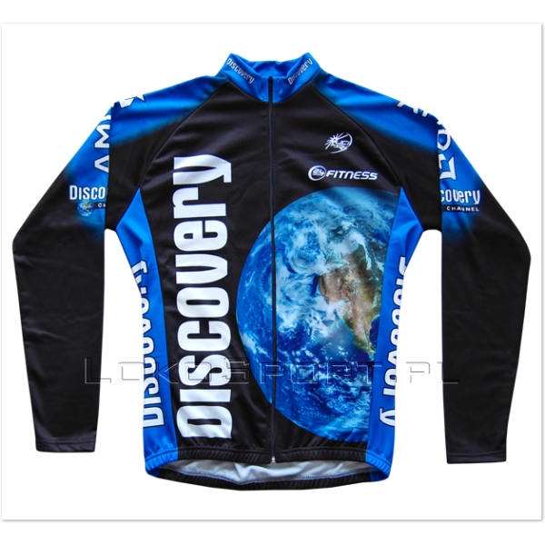 Ocieplana bluza kolarska Discovery Czarne
