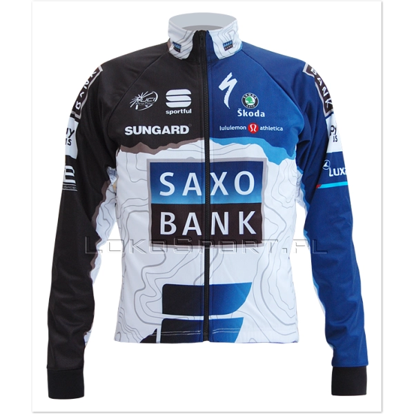 Kurtka kolarska SAXO BANK windstoper